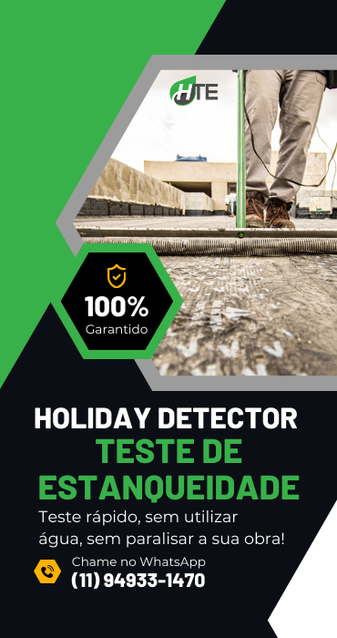 hteengenharia teste holiday estanqueidade